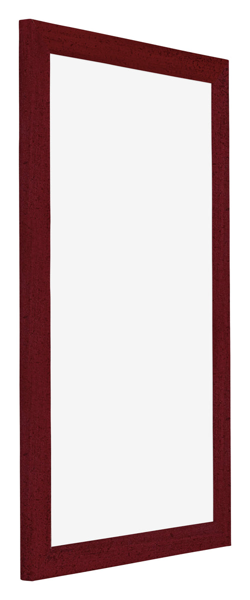 Mura MDF Cornice 33x48cm Vino Tinto Barrido Davanti Obliquo | Yourdecoration.it