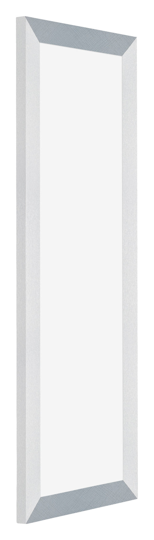 Mura MDF Cornice 33x98cm Aluminio Cepillado Davanti Obliquo | Yourdecoration.it