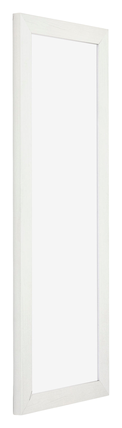 Mura MDF Cornice 33x98cm Blanco Barrido Davanti Obliquo | Yourdecoration.it