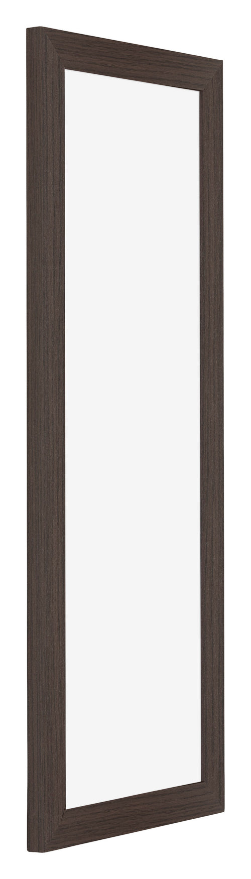 Mura MDF Cornice 33x98cm Roble Oscuro Davanti Obliquo | Yourdecoration.it