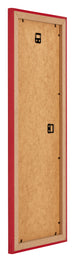 Mura MDF Cornice 33x98cm Rojo Retro Obliquo | Yourdecoration.it