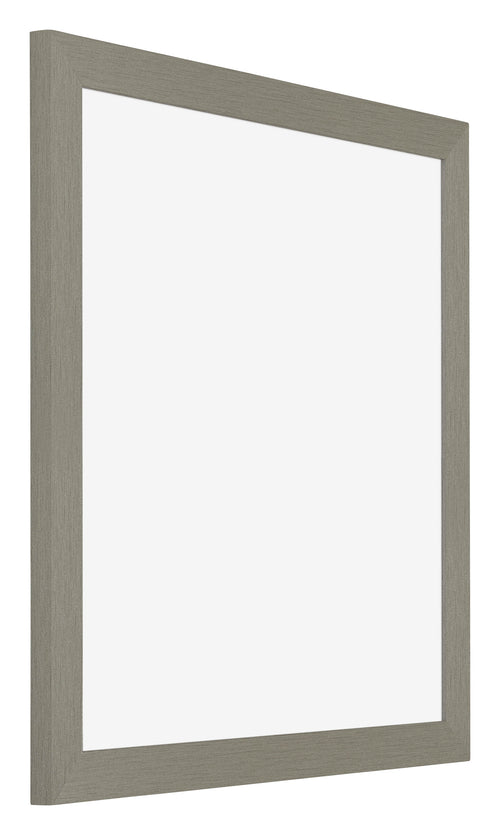 Mura MDF Cornice 35x35cm Grigio Davanti Obliquo | Yourdecoration.it