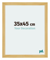 Mura MDF Cornice 35x45cm Pino Decorativo Davanti Dimensione | Yourdecoration.it