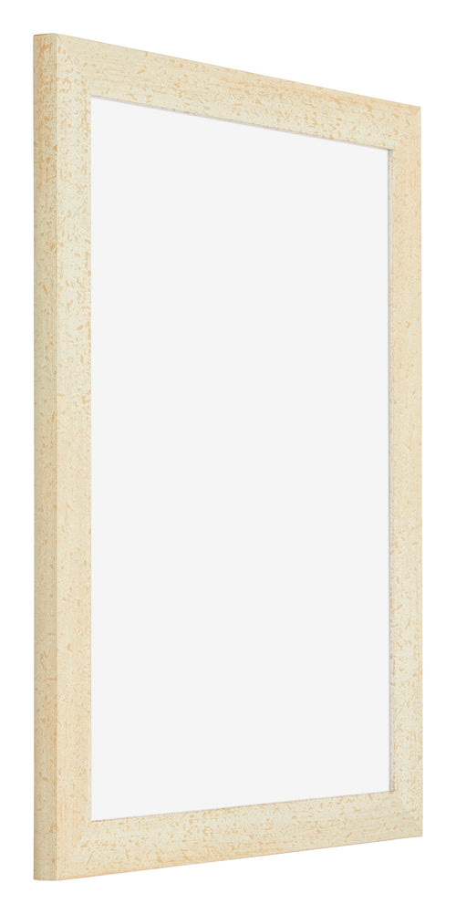 Mura MDF Cornice 36x48cm Sabbia Spazzato Davanti Obliquo | Yourdecoration.it