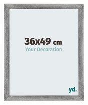 Mura MDF Cornice 36x49cm Azul Barrido Davanti Dimensione | Yourdecoration.it