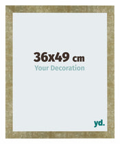 Mura MDF Cornice 36x49cm Dorado Antiguo Davanti Dimensione | Yourdecoration.it