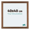 Mura MDF Cornice 40x40cm Rame Decorativo Davanti Dimensione | Yourdecoration.it