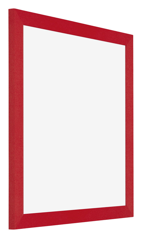 Mura MDF Cornice 40x40cm Rosso Davanti Obliquo | Yourdecoration.it