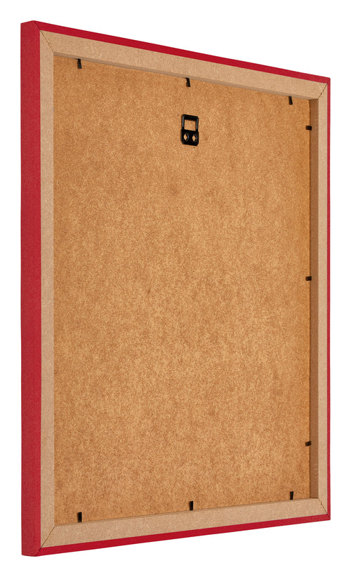 Mura MDF Cornice 40x40cm Rosso Retro Obliquo | Yourdecoration.it