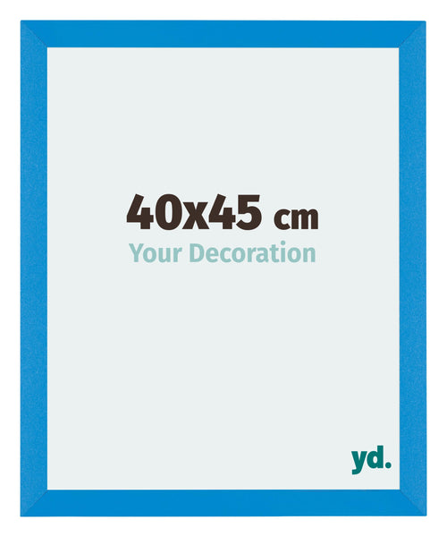 Mura MDF Cornice 40x45cm Blu Acceso Davanti Dimensione | Yourdecoration.it