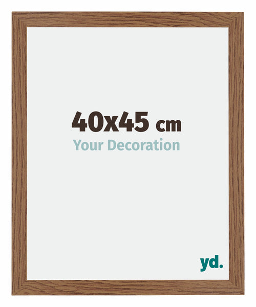 Mura MDF Cornice 40x45cm Rovere Rustico Davanti Dimensione | Yourdecoration.it