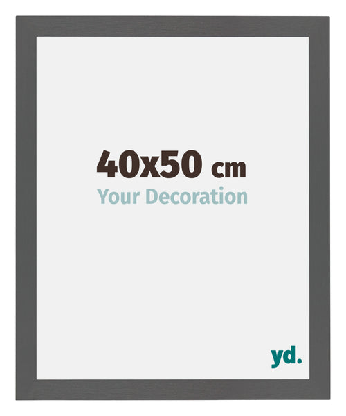 Mura MDF Cornice 40x50cm Antracite Dimensione | Yourdecoration.it