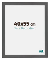 Mura MDF Cornice 40x55cm Antracite Dimensione | Yourdecoration.it