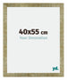 Mura MDF Cornice 40x55cm Oro Antico Davanti Dimensione | Yourdecoration.it