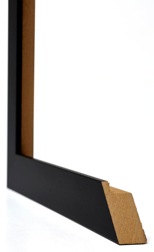 Mura MDF Cornice 40x60cm Nero Opaco Dettaglio Intersezione | Yourdecoration.it