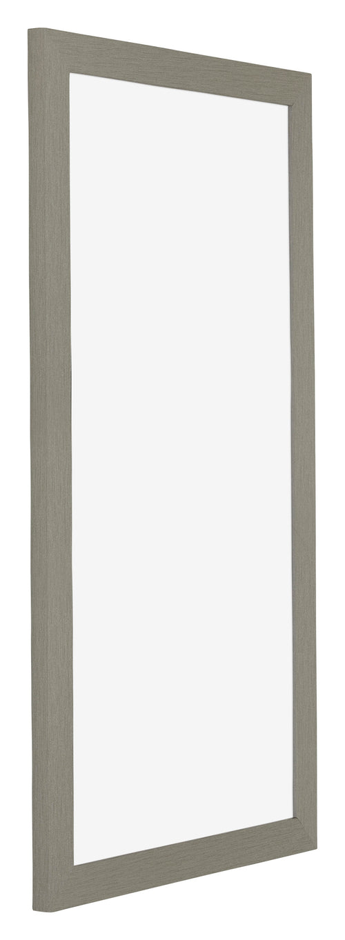 Mura MDF Cornice 40x80cm Grigio Davanti Obliquo | Yourdecoration.it