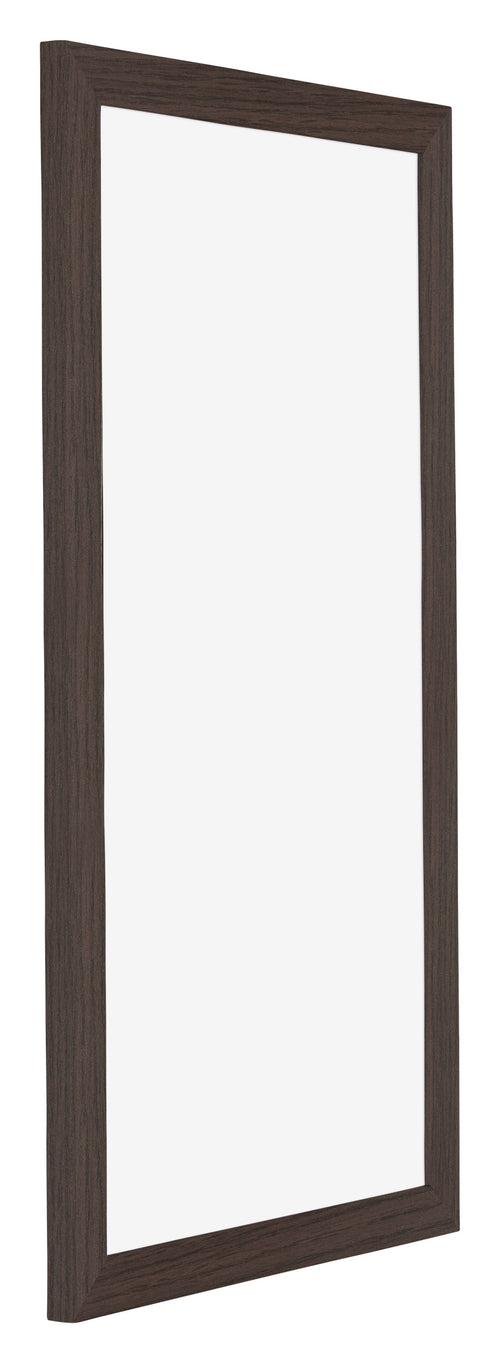 Mura MDF Cornice 40x80cm Quercia Scura Davanti Obliquo | Yourdecoration.it