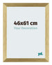 Mura MDF Cornice 46x61cm Dorado Brillante Davanti Dimensione | Yourdecoration.it