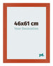 Mura MDF Cornice 46x61cm Naranja Davanti Dimensione | Yourdecoration.it