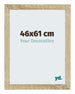 Mura MDF Cornice 46x61cm Roble Sonoma Davanti Dimensione | Yourdecoration.it