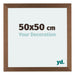 Mura MDF Cornice 50x50cm Rame Decorativo Davanti Dimensione | Yourdecoration.it