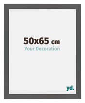 Mura MDF Cornice 50x65cm Antracite Dimensione | Yourdecoration.it