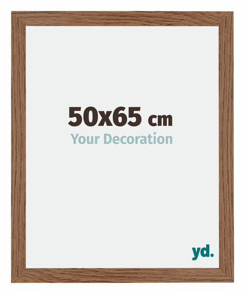 Mura MDF Cornice 50x65cm Rovere Rustico Davanti Dimensione | Yourdecoration.it