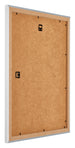 Mura MDF Cornice 56x71cm Alluminio Spazzolato Retro Obliquo | Yourdecoration.it