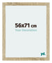 Mura MDF Cornice 56x71cm Rovere Davanti Dimensione | Yourdecoration.it