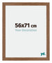 Mura MDF Cornice 56x71cm Rovere Rustico Davanti Dimensione | Yourdecoration.it