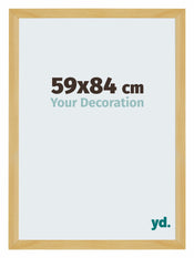 Mura MDF Cornice 59x84cm Pino Decorativo Davanti Dimensione | Yourdecoration.it