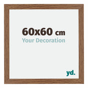 Mura MDF Cornice 60x60cm Rovere Rustico Davanti Dimensione | Yourdecoration.it