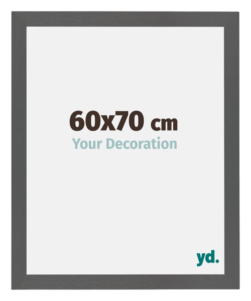 Mura MDF Cornice 60x70cm Antracite Dimensione | Yourdecoration.it