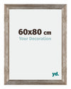 Mura MDF Cornice 60x80cm Metallo Vintage Davanti Dimensione | Yourdecoration.it