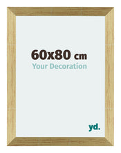 Mura MDF Cornice 60x80cm Oro Lucido Davanti Dimensione | Yourdecoration.it