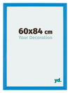 Mura MDF Cornice 60x84cm Blu Acceso Davanti Dimensione | Yourdecoration.it