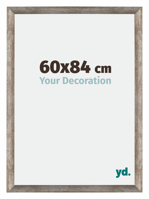 Mura MDF Cornice 60x84cm Metallo Vintage Davanti Dimensione | Yourdecoration.it