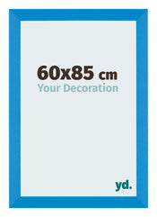 Mura MDF Cornice 60x85cm Blu Acceso Davanti Dimensione | Yourdecoration.it