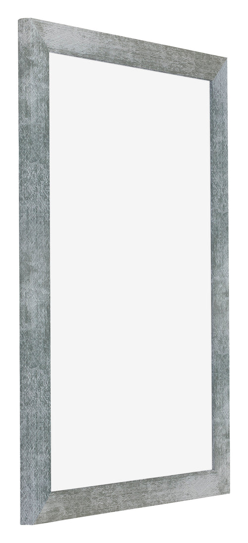 Mura MDF Cornice 60x85cm Ferro Spazzato Davanti Obliquo | Yourdecoration.it