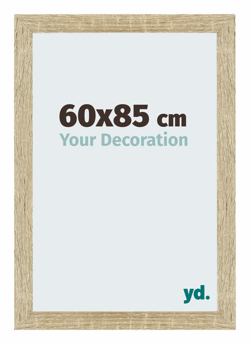 Mura MDF Cornice 60x85cm Rovere Davanti Dimensione | Yourdecoration.it