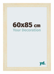 Mura MDF Cornice 60x85cm Sabbia Spazzato Davanti Dimensione | Yourdecoration.it