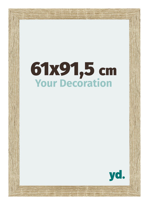 Mura MDF Cornice 61x91 5cm Rovere Davanti Dimensione | Yourdecoration.it