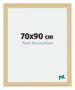 Mura MDF Cornice 70x90cm Acero Decorativo Davanti Dimensione | Yourdecoration.it