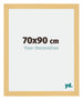 Mura MDF Cornice 70x90cm Faggio Decorativo Davanti Dimensione | Yourdecoration.it