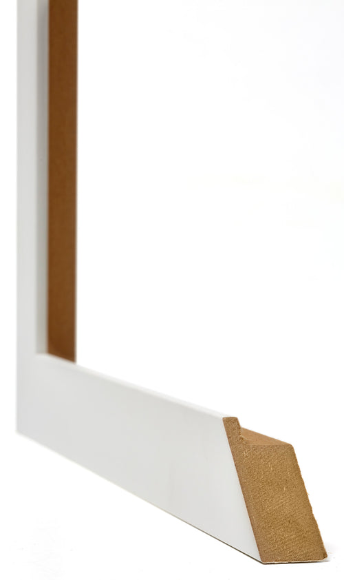 Cornice 50x100cm Bianco Opaco MDF Mura