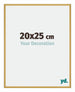 New York Alluminio Cornice 20x25cm Oro Lucido Davanti Dimensione | Yourdecoration.it