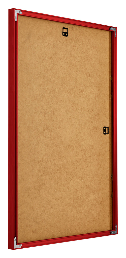 New York Alluminio Cornice 48x67cm Rosso Ferrari Retro Obliquo | Yourdecoration.it