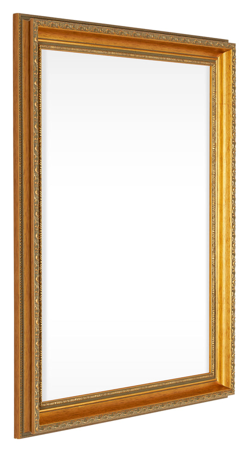 Oxford Legna Cornice 25x30cm Oro Antico Davanti Obliquo | Yourdecoration.it