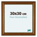 Oxford Legna Cornice 30x30cm Oro Antico Davanti Dimensione | Yourdecoration.it