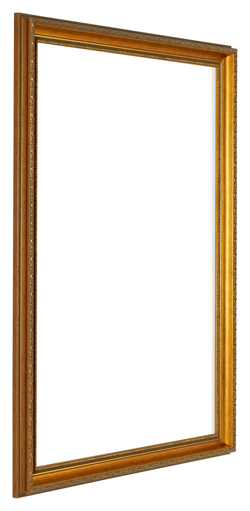 Oxford Legna Cornice 30x42cm Oro Antico Davanti Obliquo | Yourdecoration.it